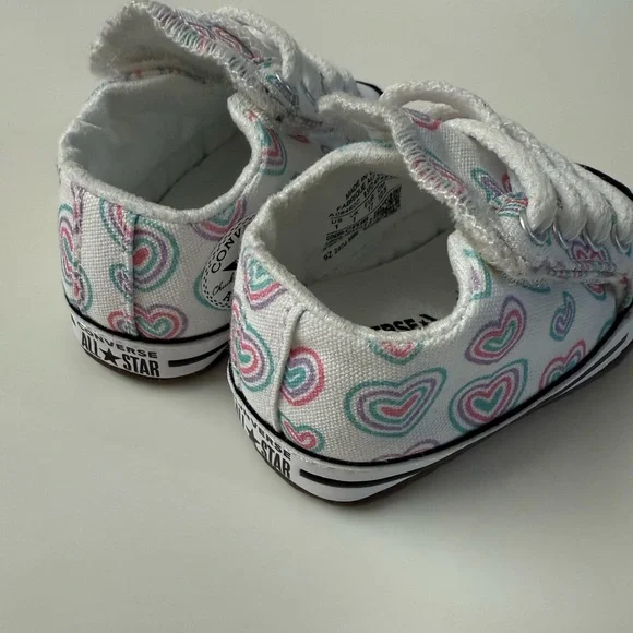 CONVERSE Cotton Canvas Pre-walker Sneakers - Picture 2 of 4